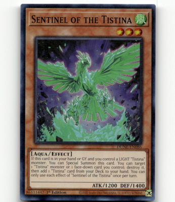 Yugioh - Sentinel of the Tistina - Duelist Nexus - Super Rare