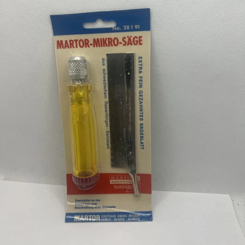 Martor Mikro Saw - Hobby and Model Metal Saw