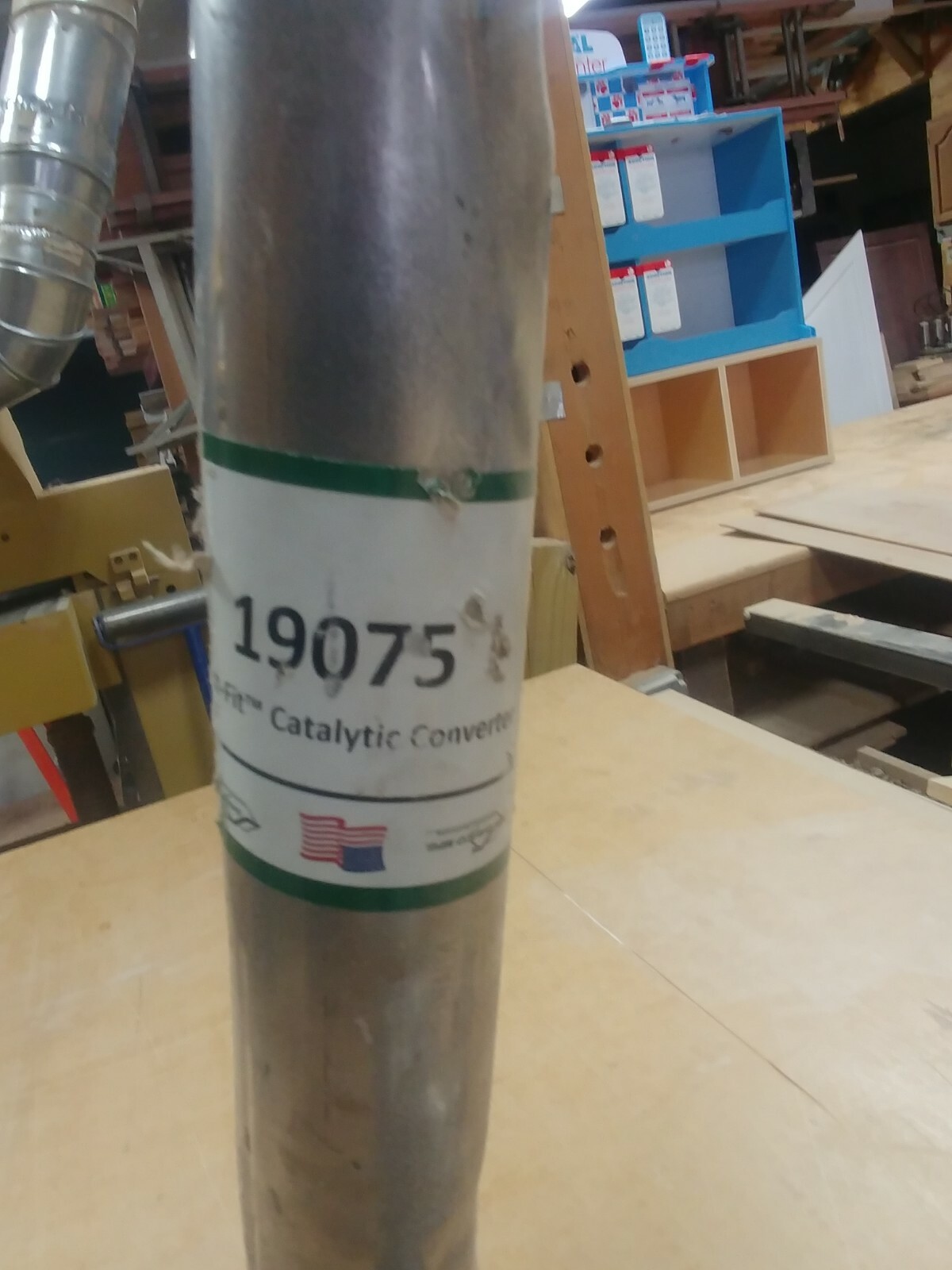 Catalytic converter AP Exhaust 19075 from Rockauto New Unused never