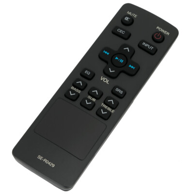 New SE-R0429 SER0429 Remote Control for Most TOSHIBA Soundbar SBX4250 SBX4250KN