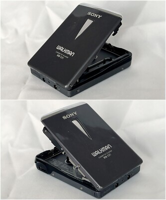 SONY WM-EX1 1994 Black Walkman VIntag Cassette Player Made