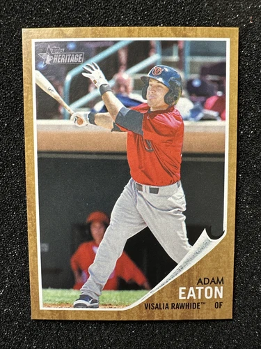 ADAM EATON #106 2011 Topps Heritage Minor League Edition Rookie/Prospect QTY
