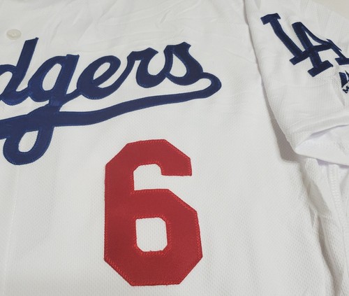 AUTHENTIC MAJESTIC 48 XL STEVE GARVEY LOS ANGELES DODGERS FLEX BASE Jersey - Picture 4 of 4