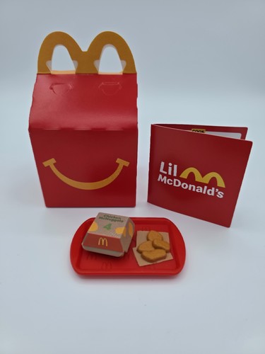 Lil McDonald’s Happy Meal Toy #4 - 4 Piece Chicken Nugget