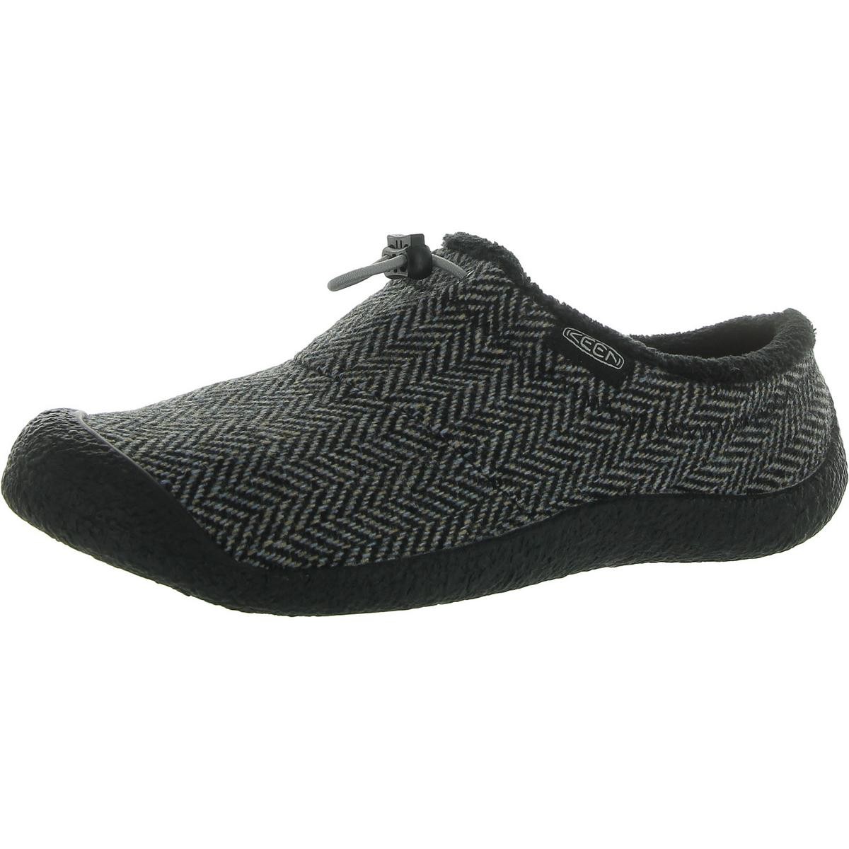 Женские черные сабо-слипоны с подкладкой из искусственного меха Keen 8 Medium B M BHFO 4346 15690₽