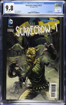 Detective Comics #23.3 CGC 9.8 WP NM/M DC 2013 3-D Cover ''Scarecrow #1''  