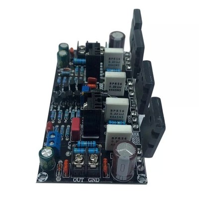Black PCB Mono Power Amplifier Board 200W 1943+5200 High After Tube Board