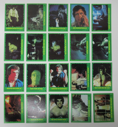 1979 Topps The Incredible Hulk 88 Karten + 22 Sticker komplett 110 Karten Set - Bild 9 von 12