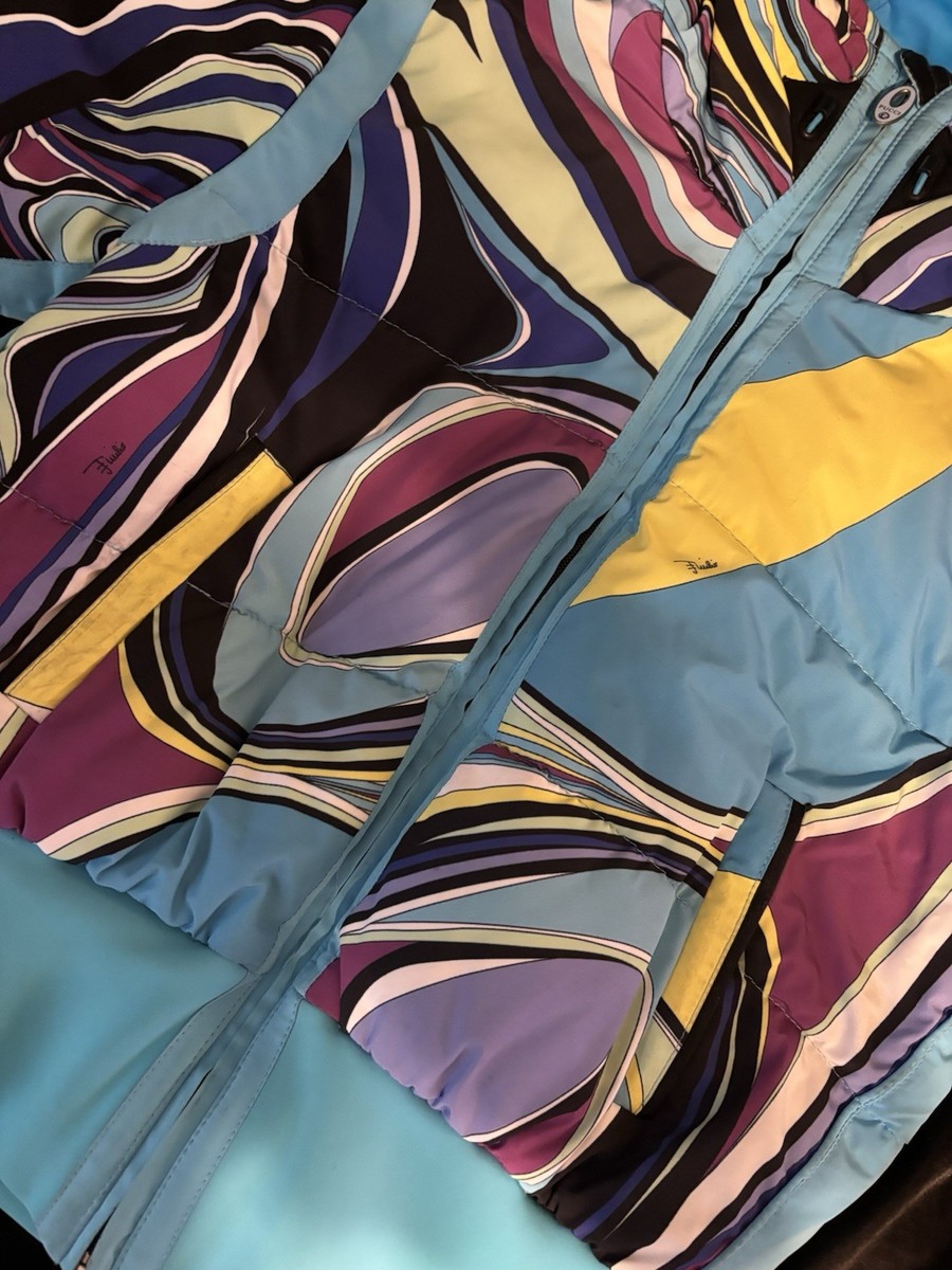 Emilio Pucci x Rossignol RARE Vintage Puffer Ski Jacket Women's | eBay