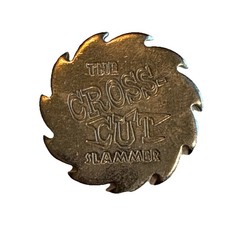 VTG Heavy Chrome Metal Cross Cut Slammer POG C1994