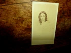 1860S- CDV PHOTO-  WRITTERS--LONGFELLOWS-WIFE