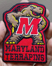 Maryland Terrapins NCAA Team Logo Iron On Patch - Sew Patch - Embroidered Patch