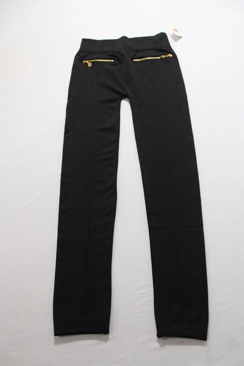 Leggings Rossi Con Inserti In Pizzo Taglia Unica | Leggings - Foto 10