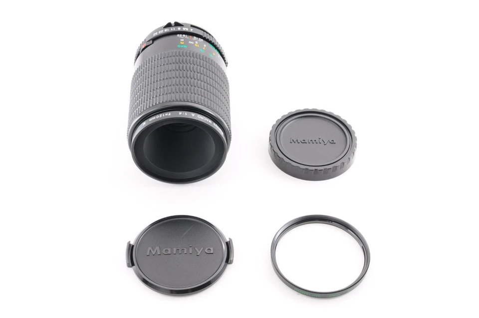 **MINT** Mamiya Macro A 120mm f/4 M + Cap For M645 1000S Super Pro TL From Japan - Image 3 of 4