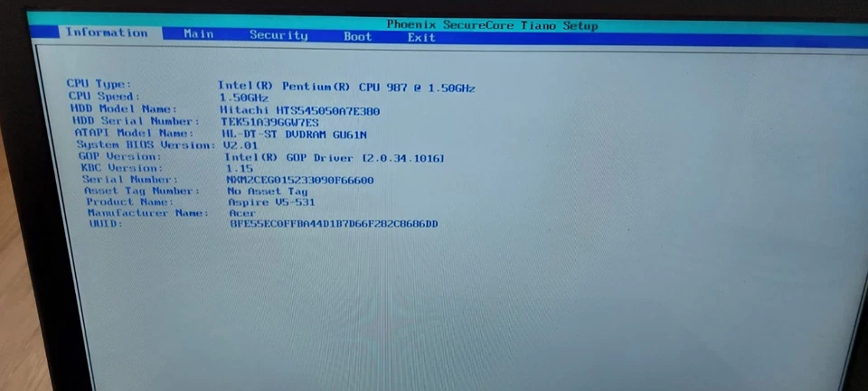 acer aspire v5-531 - Bild 4 von 4