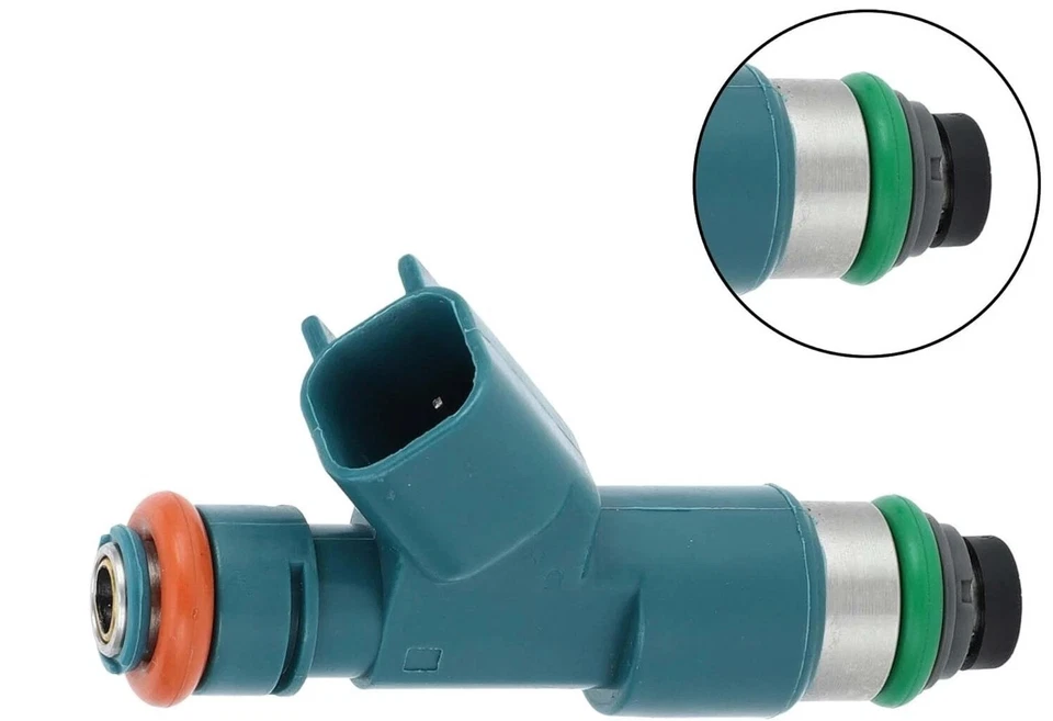 Juego de 6 inyectores de combustible nuevos para Land Rover LR2 3,2 L L6 2008 2009 2010 2011 2012 Foto 4 de 4