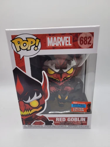 Funko POP! Red Goblin #682 Marvel Funko Excl 2020 Convención de Otoño Edición Limitada 