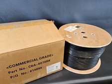 CAT6A 23 AWG 1000ft Ethernet Cable Solid Bare...