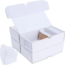 Trading-Card Storage Box, 4-Pack • 400 Count Corrugated Cardboard Storage Box 