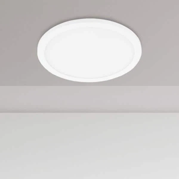 Eglo 203916A Trago 12 12"W LED accesorio de techo empotrado - blanco Foto 2 de 4