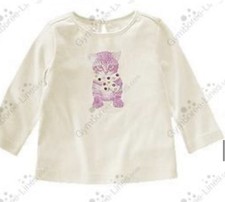 NWT Gymboree Dots of Fun Kitty Cat Kitten Tee Top Size 4t