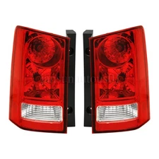 Left&Right Side Tail Lights Set For 2009-2015 Honda Pilot Pair Tail Lamp Rear