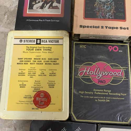 Sealed! 8 Track Lot Ray Conniff, Living Proof, Soundtracks, Injoy Blank Tape NOS - Picture 15 of 24