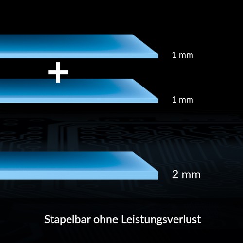 ARCTIC TP-3 120x20x1,0 mm (4 Pack) Premium Performance Thermal Pad Wärmeleitpad - Afbeelding 7 van 7
