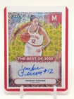 YARDEN GARZON 2025-26 BOWMAN UNI BEST OF 2025 AUTO YELLOW LAZER /75 #BA-YG Q2161