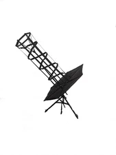 Taco Antenna 240-400MHz UHF MUOS SATCOM Manpack BNC Antenna SAT-MP-320 11 dBi