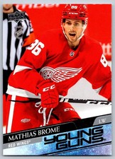 2020-21 Upper Deck #468 Mathias Brome Young Guns RC (ref 169645)