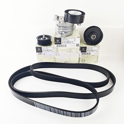 #ad Engine Drive Belt Tensioner amp; Idler Pulley Serpentine Belt kit for Mercedes Benz $111.00