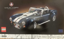 Lego Icons Shelby Cobra 427 S/c 10357 Complete Set 1241 Pieces Cars Theme