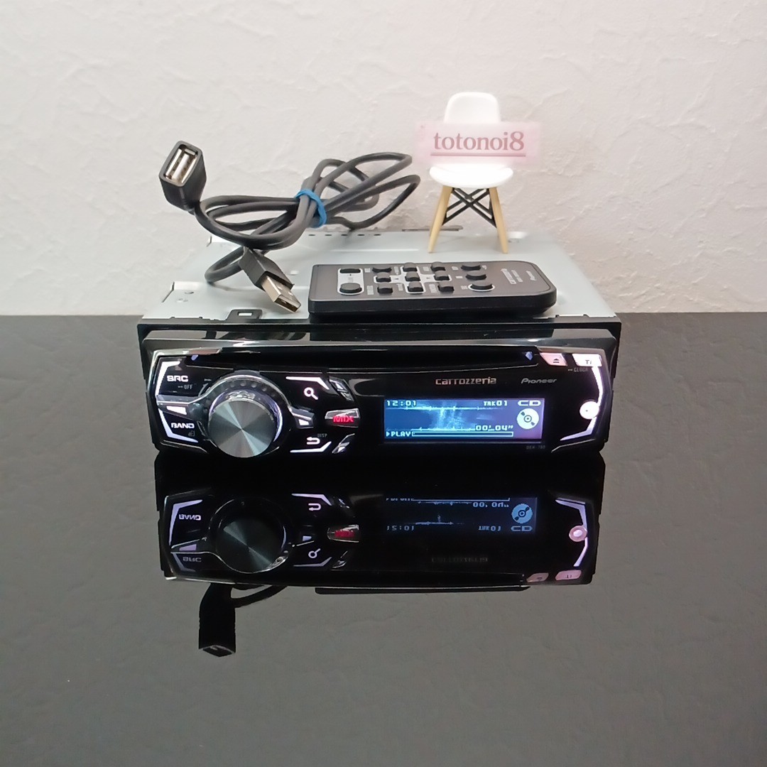 Pioneer Carrozzeria DEH-780 1DIN CD Player MIXTRAX AUX USB Remote