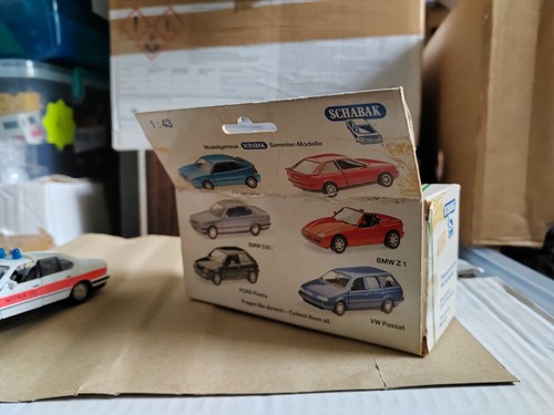 1/43 Boxed Model Schabak 1156 BMW E34 535i Notarzt #2 - Picture 6 of 6