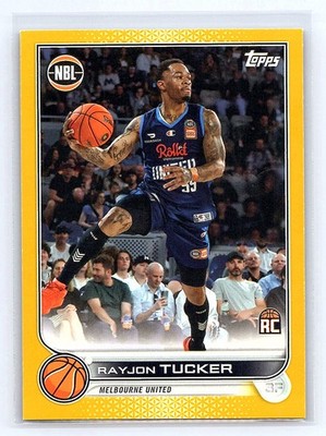 Rayjon Tucker 2022-23 Topps NBL #48 Gold #/50