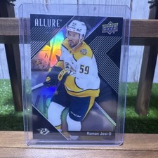 Roman Josi 2024-25 Upper Deck Allure Black Rainbow #33 Nashville Predators