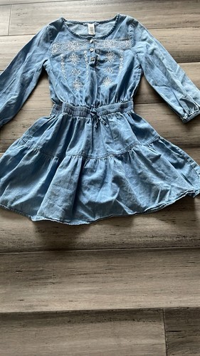 Guess Kids Girl’s Size M Jean Dress - Picture 4 of 9
