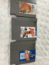 Bases Loaded 3 (Nintendo Entertainment System NES) Cartridge Only Ice Hockey