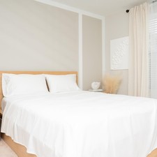 100 Organic Cotton Sheets Set - GOTS Certified, 300 Thread Count, Deep Pocke...