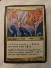 MTG Sliver Legion - Future Sight - LP - Magic The Gathering Mythic Rare