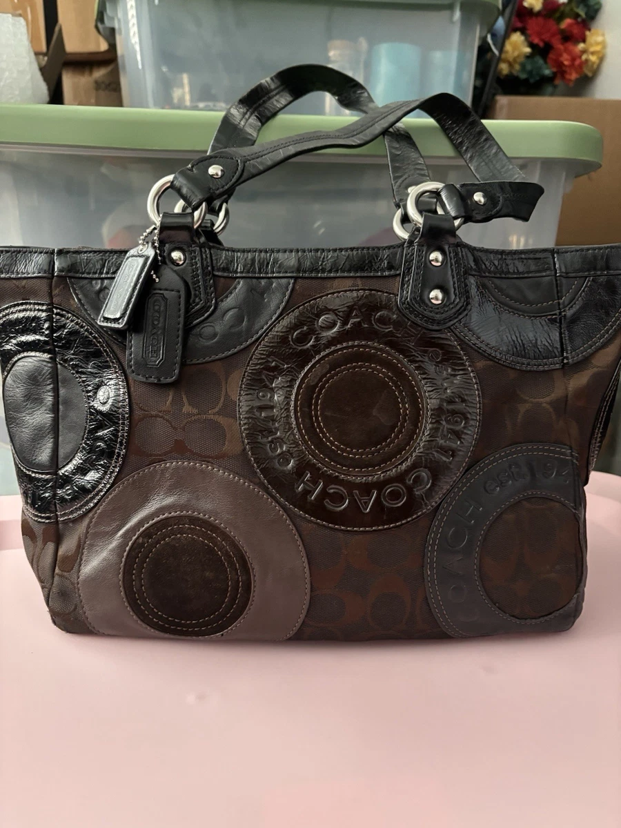 25+ Coach Patchwork Leather Exterior Tote Bags & Handbags for