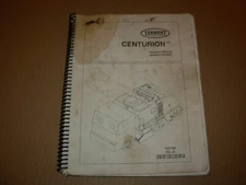Tennant Centurion Street Sweeper Operator Manual 