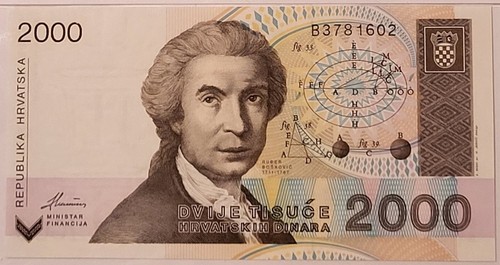 Croatia 1992 2,000 Dinara Bank Note Gem Unc 65 EPQ PMG - Picture 3 of 4