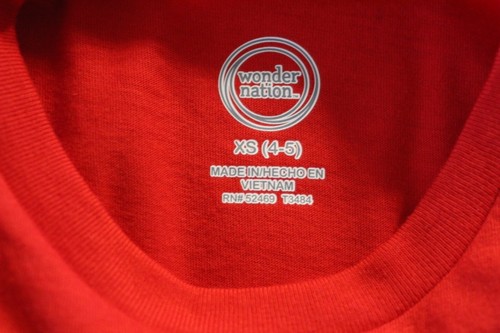 Wonder Nation Red Baseball League Patriotic Boys Muscle Shirt Size XS(4-5) - Picture 4 of 6