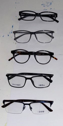 IZOD GLASSES FRAMES ONLY LOT OF 10 - Picture 2 of 3