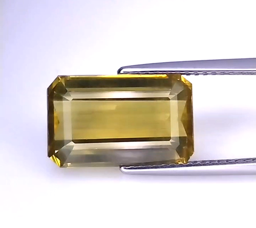 8,15 CTS gelb natürlich Apatit Achteck geschnitten lose Edelsteine - Video 1 von 1