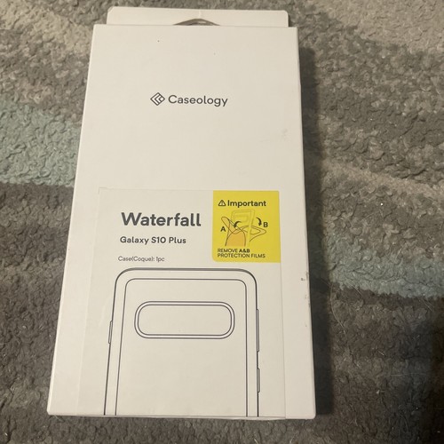 CASEOLOGY Samsung Galaxy S10 Plus Waterfall Clear Case C806 - Zdjęcie 4 z 5