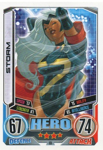 Marvel Universe Hero Attax 2012 einzelne Sammelkarten - Bild 74 von 155