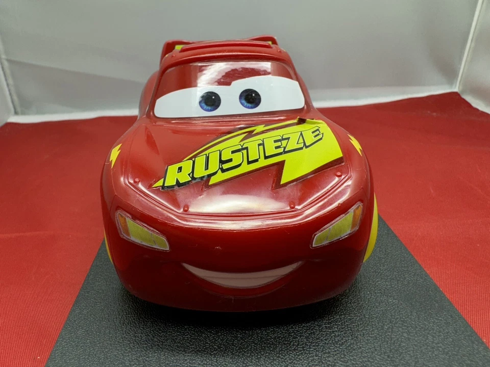 Greenhills Carrera GO! Lightning McQueen Glow Racer W/sounds & Talking Push Down - Image 3 of 4